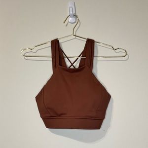 Lululemon high neck longline bra